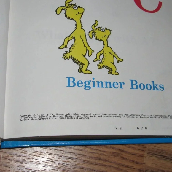 “DR. SEUSS’S A B C” by Dr Seuss I Can Read It All By Myself Hardcover Kid Book - Picture 4 of 4